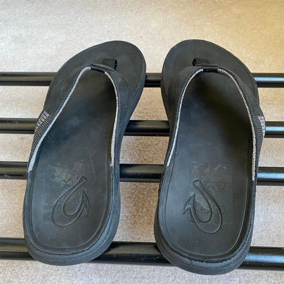OLUKAI Men Tuahine Waterproof Premium Leather Sandals - NEW NWOB main image 5
